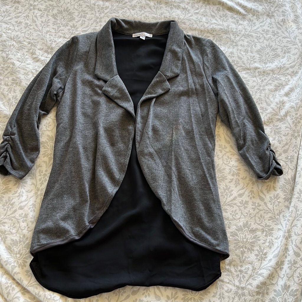 Split Back Cardigan